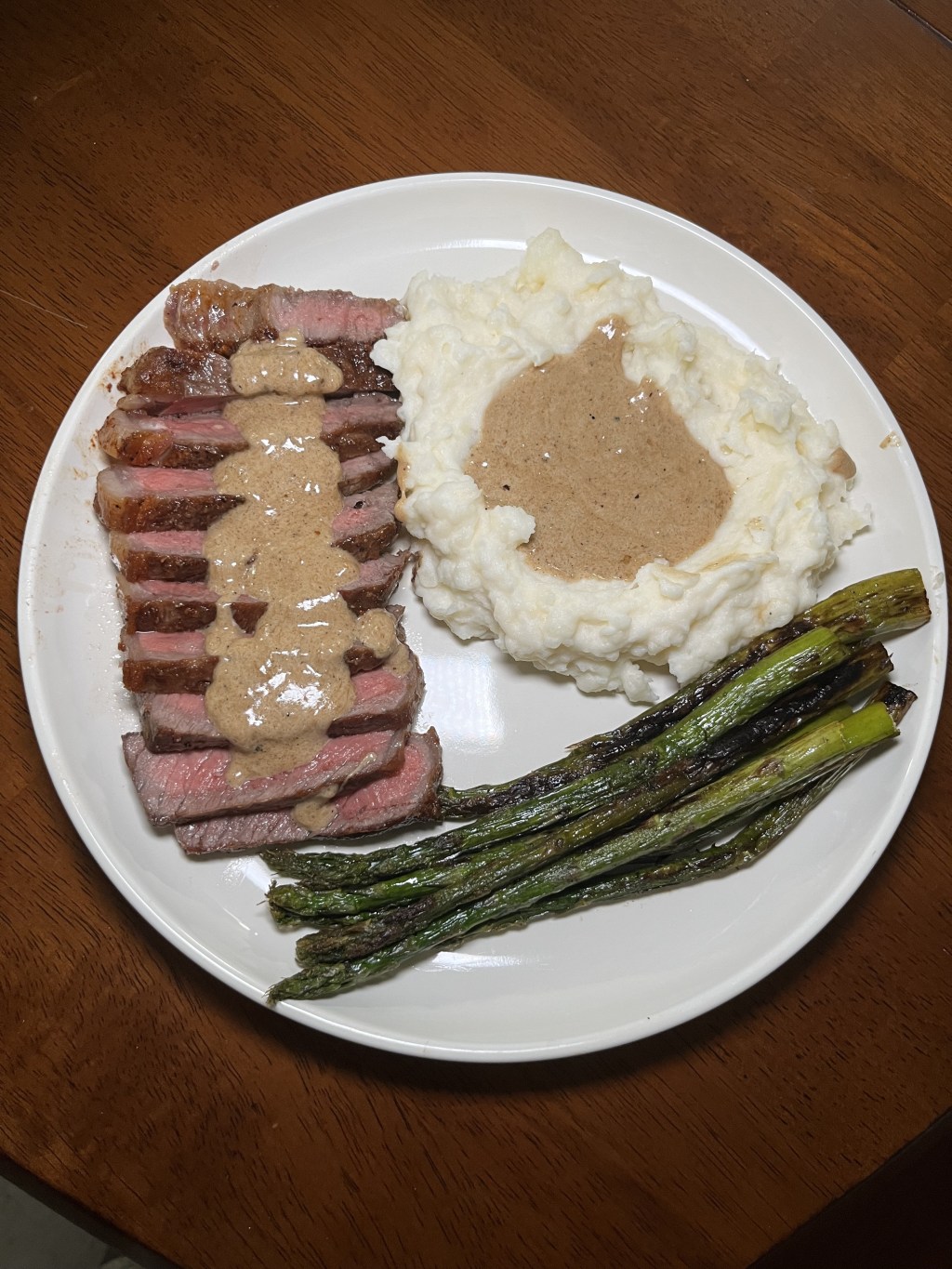 NY Strip with Herb&nbsp;Sauce