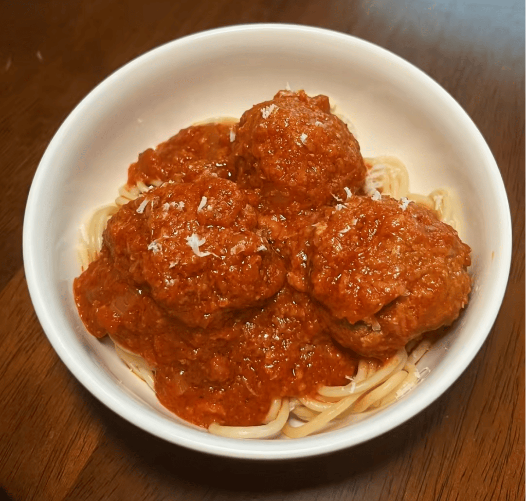 Meatballs in Marinara