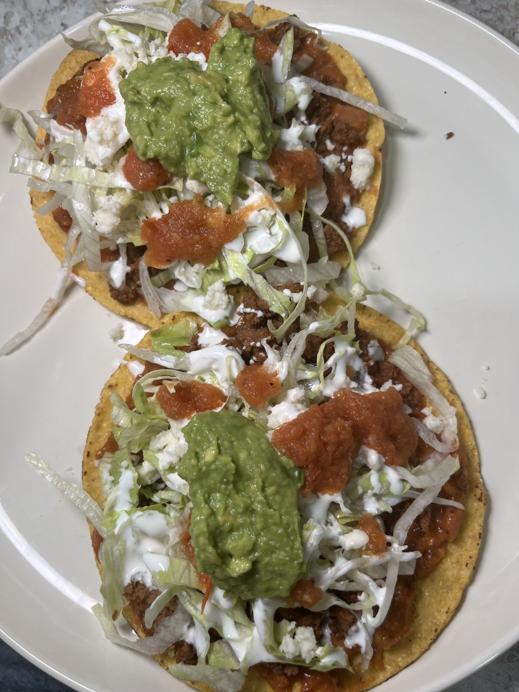Beef and Chorizo&nbsp;Tostadas